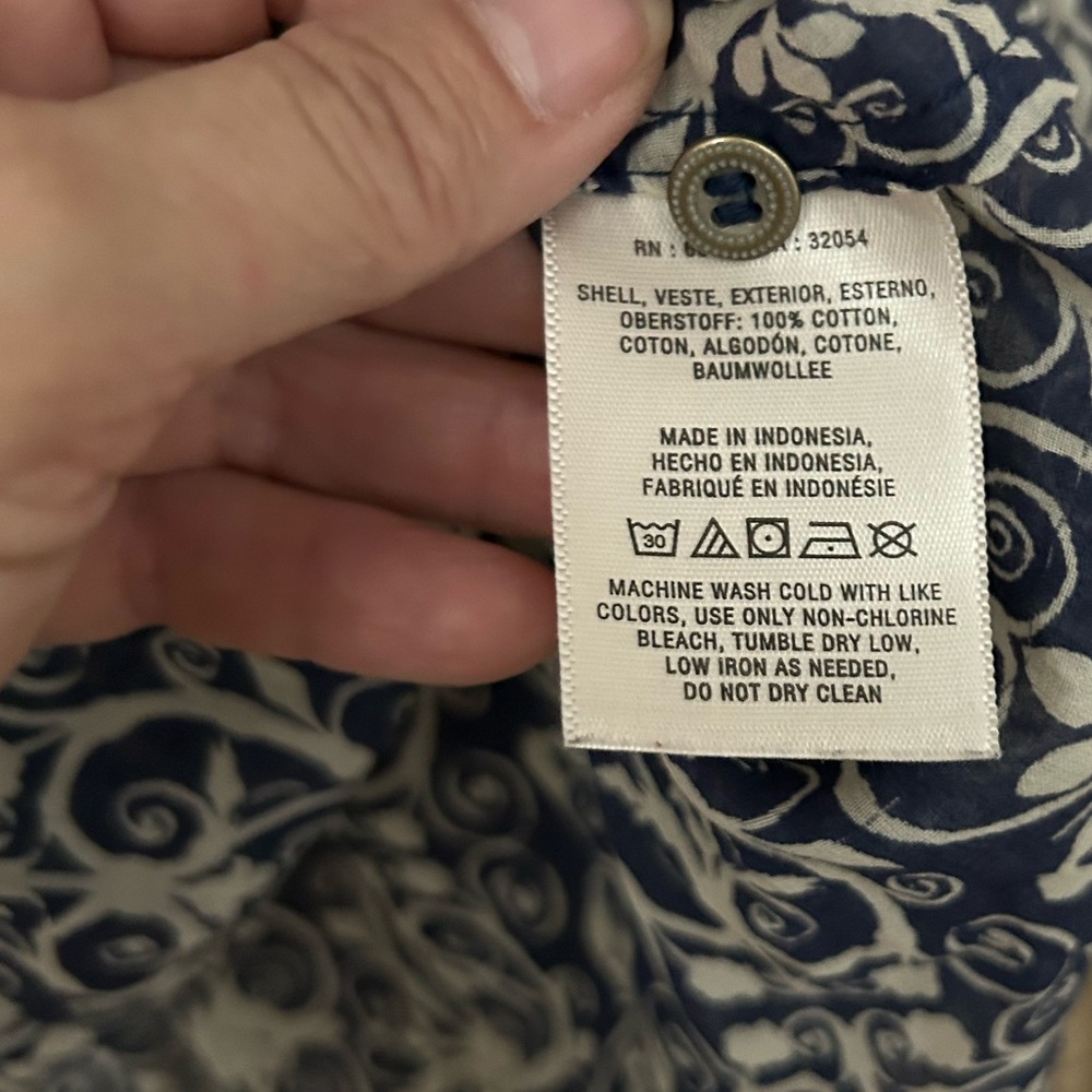 Maeve printed blouse,  size 8 - Picture 12 of 12